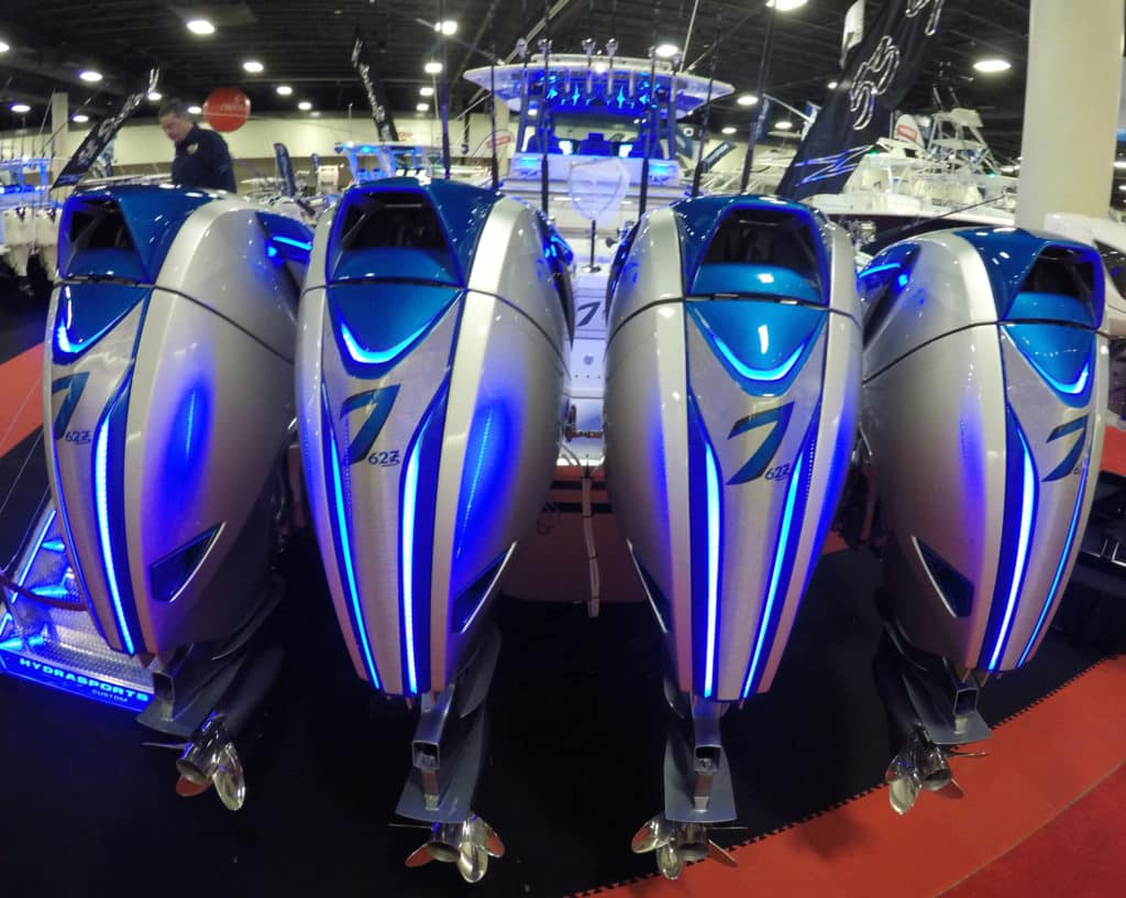 Outboard Engines at the 2016 Fort Lauderdale Boat Show