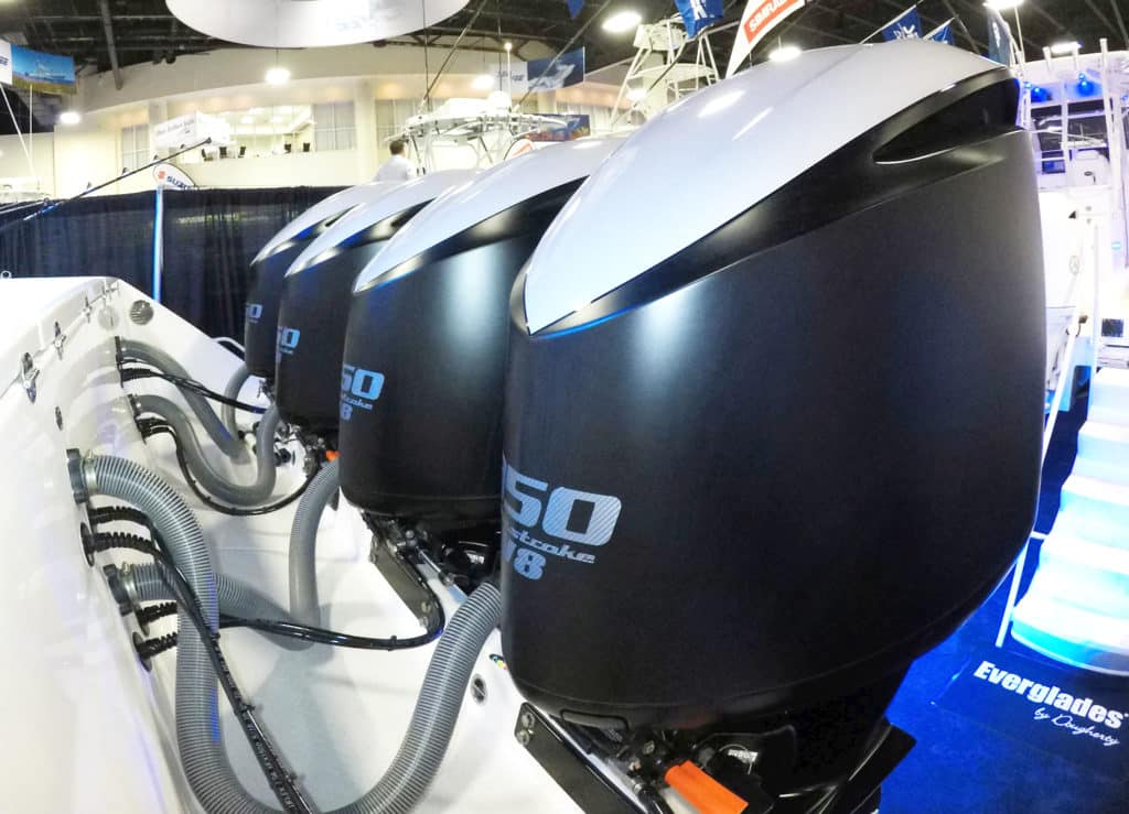 Outboard Engines at the 2016 Fort Lauderdale Boat Show