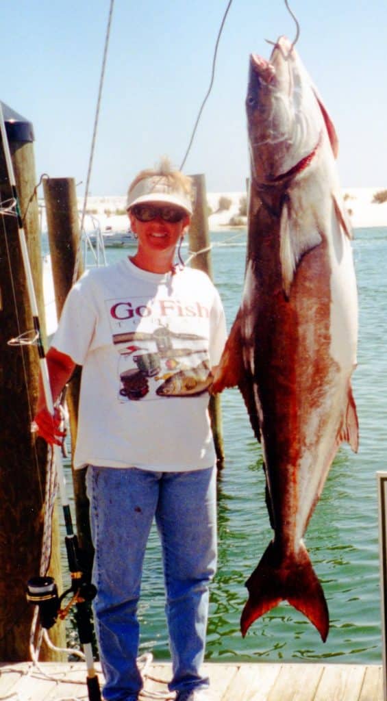 126-POUND, 6-OUNCE COBIA, 30-POUND LINE CLASS