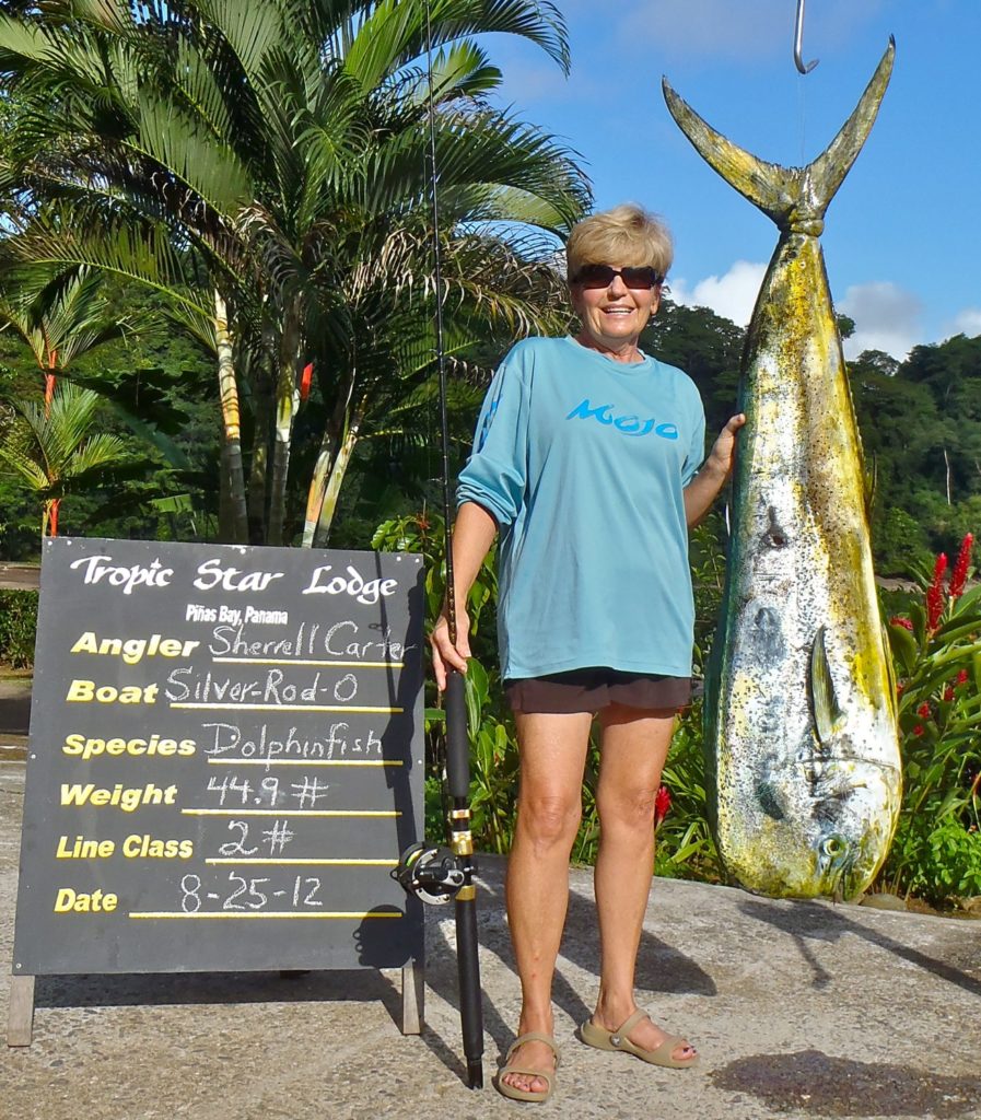 44-POUND, 4-OUNCE DOLPHINFISH (MAHI), 2-POUND LINE CLASS