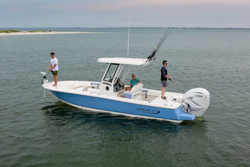 Multiple anglers on the R266 Cayman