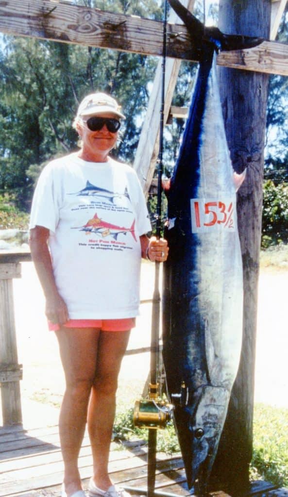 153 1/2-POUND WAHOO, 50-POUND LINE CLASS