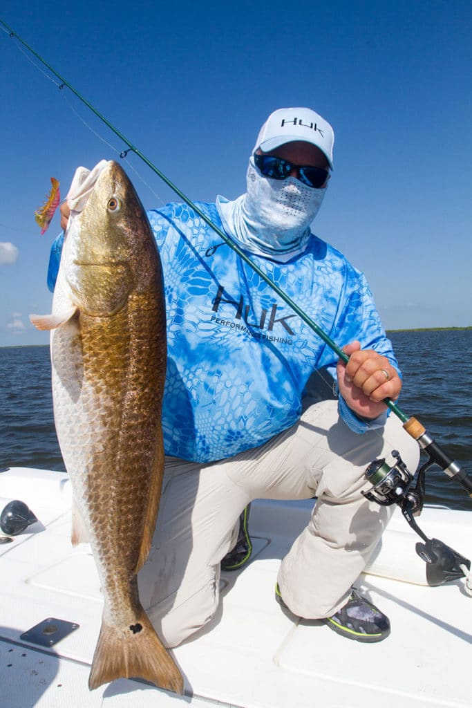 HUK gear redfish fishing