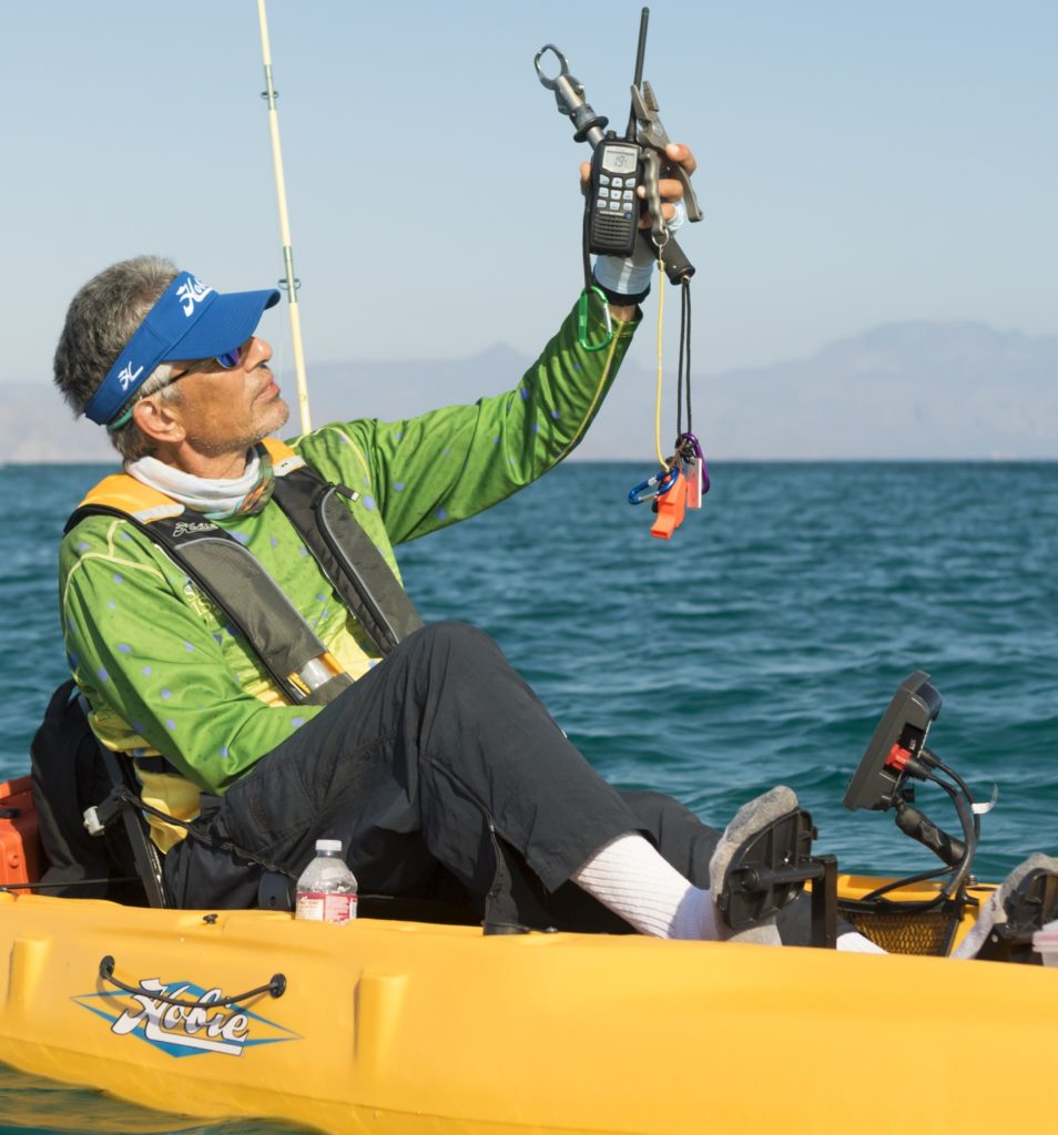 marine electronics for kayak fishing Baja’s Central Sea of Cortez