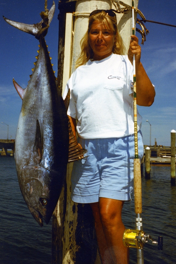 Fishing world record bluefin tuna fish