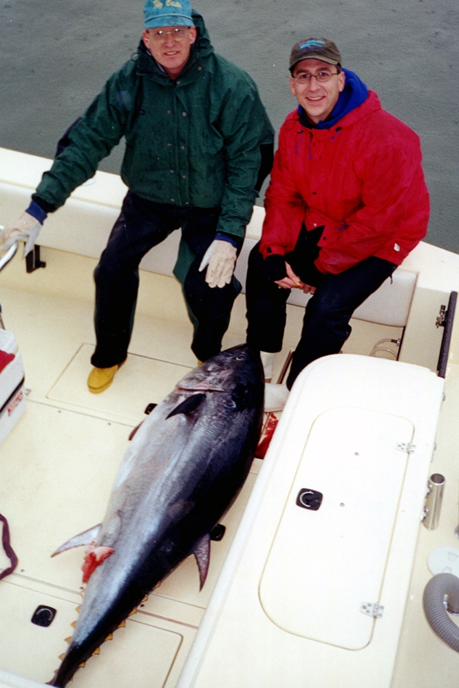 Fishing world record bluefin tuna fish