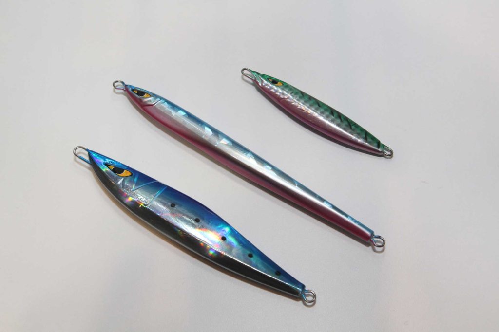 Mustad Zippy, Daggerman and Moonriser Speed Jigs