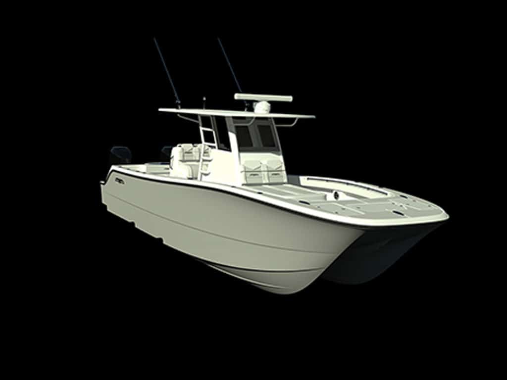 2020 Invincible 33 Catamaran left