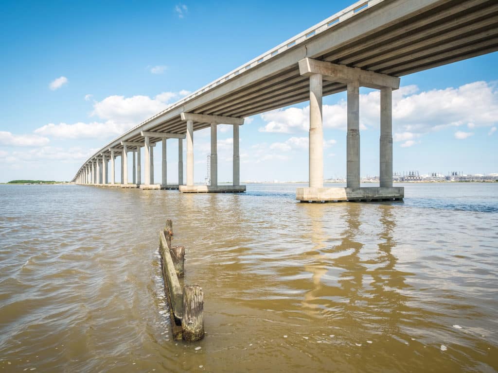 Sabine Pass in Texas