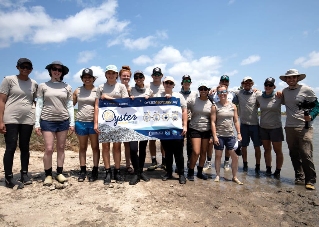 Oyster restoration program