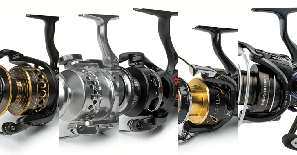 High-speed spinning fishing reels